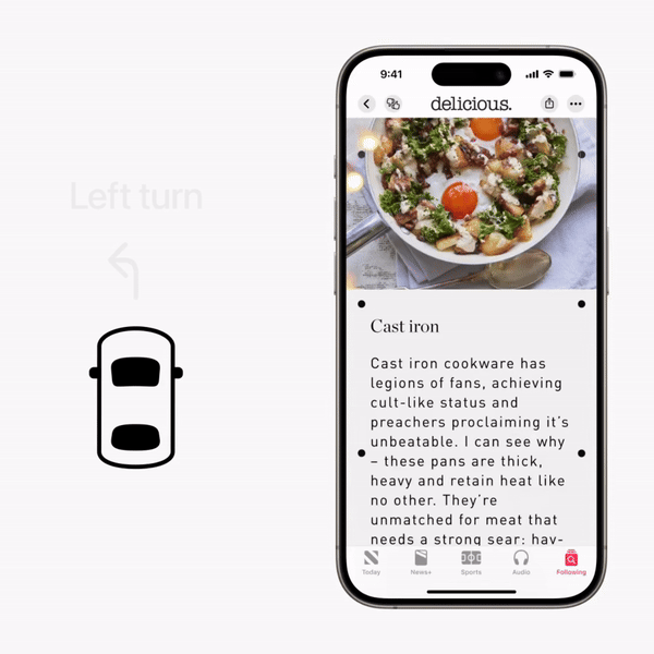 iPhone motion sickness reduction feature iPhone motion sickness reduction feature